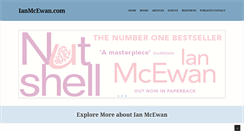 Desktop Screenshot of ianmcewan.com